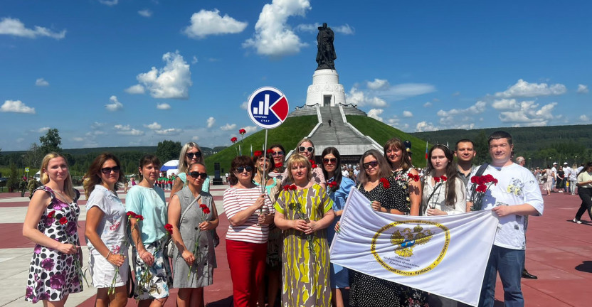 Кемеровостат принял участие в патриотических мероприятиях в Кемерово и Новокузнецке